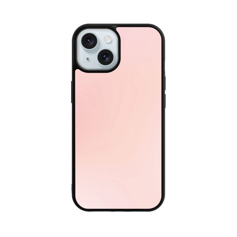 iPhone 15 Base Case Rosa Wolken