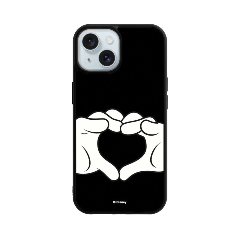 iPhone 15 Base Case Love Hands Micky and Minnie