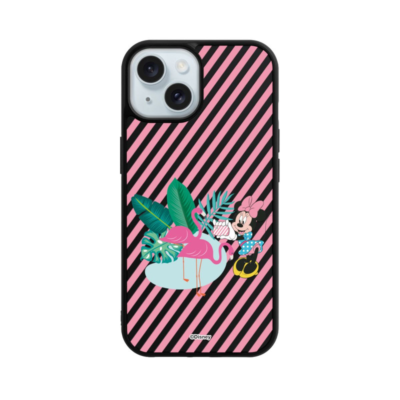 iPhone 15 Base Case Minnie Flamingo ohne Hintergrund
