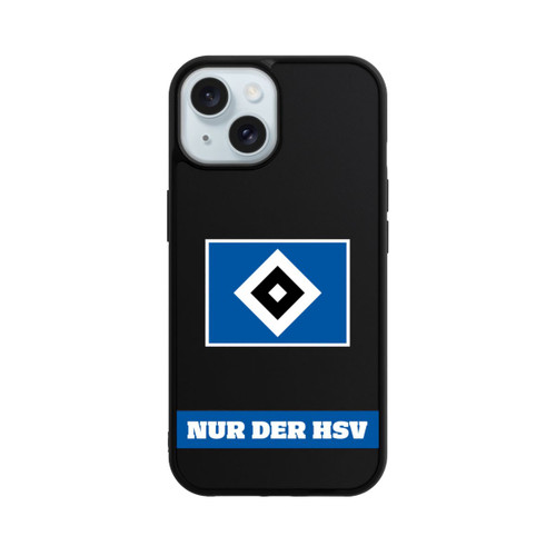 Apple iPhone 15 Base Case Nur der HSV Blau - ohne Hintergrund