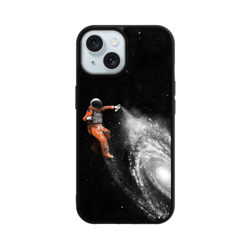 iPhone 15 Base Case Kunst im Weltraum