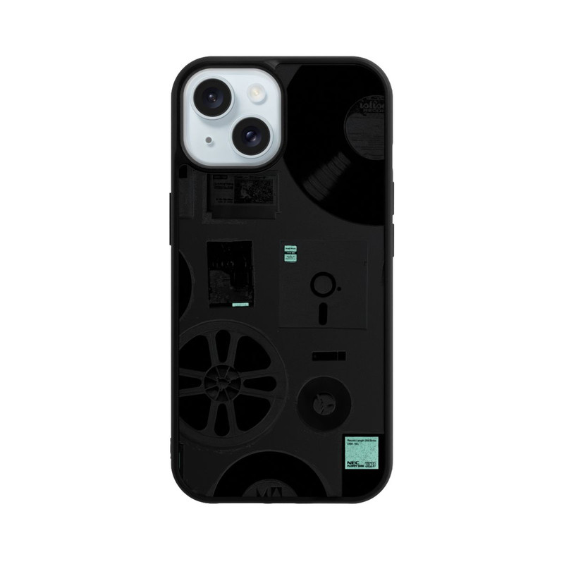 iPhone 15 Base Case Data Tee ohne Hintergrund