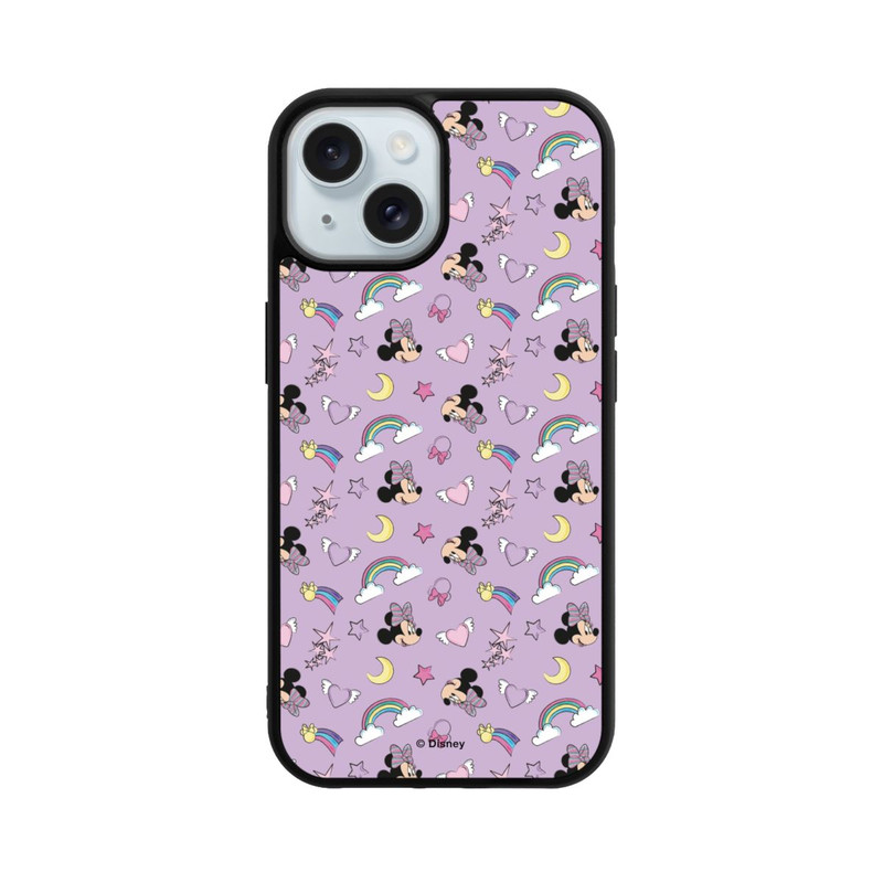 iPhone 15 Base Case Minnie Pattern 01