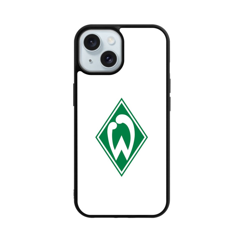 iPhone 15 Base Case Logo auf Weiß - Werder Bremen