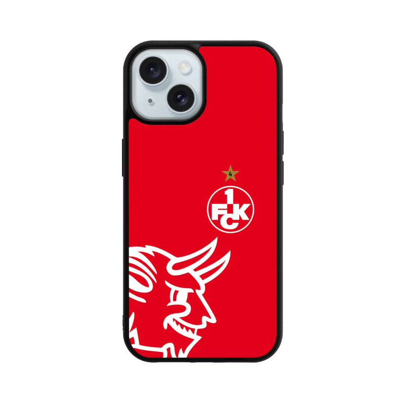 iPhone 15 Base Case Heimtrikot - 1.FCK rot
