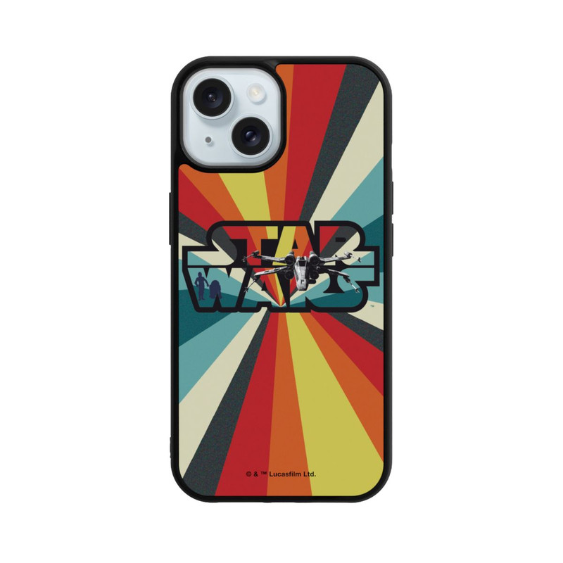 iPhone 15 Base Case Retro X-Wing Star Wars Logo