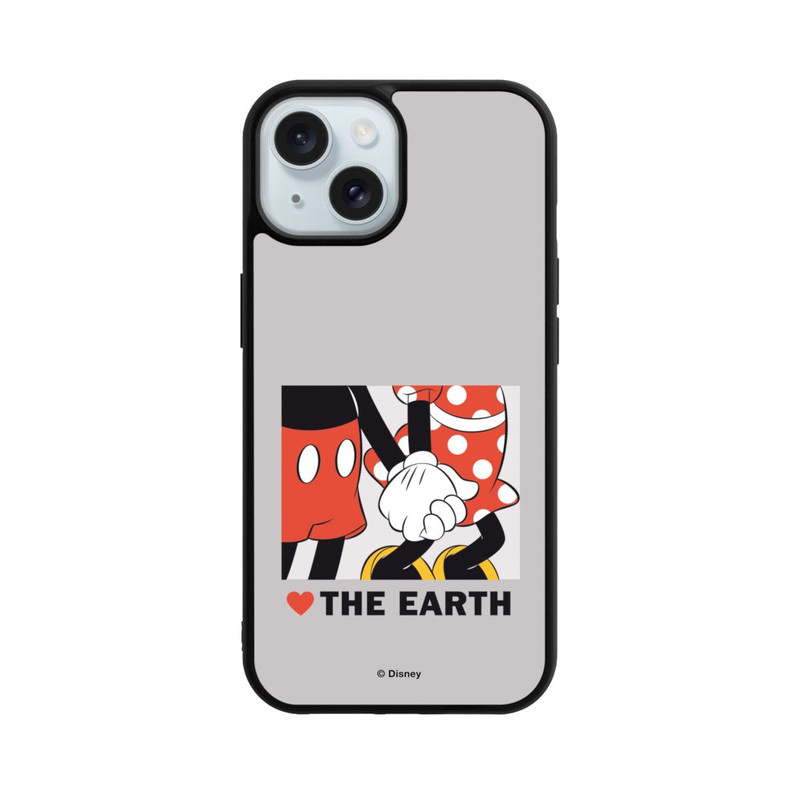 iPhone 15 Base Case Liebe die Erde Micky and Minnie