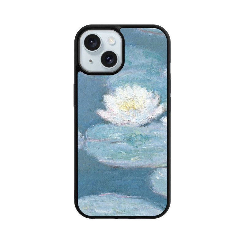 iPhone 15 Base Case Seerosenabend von Claude Monet