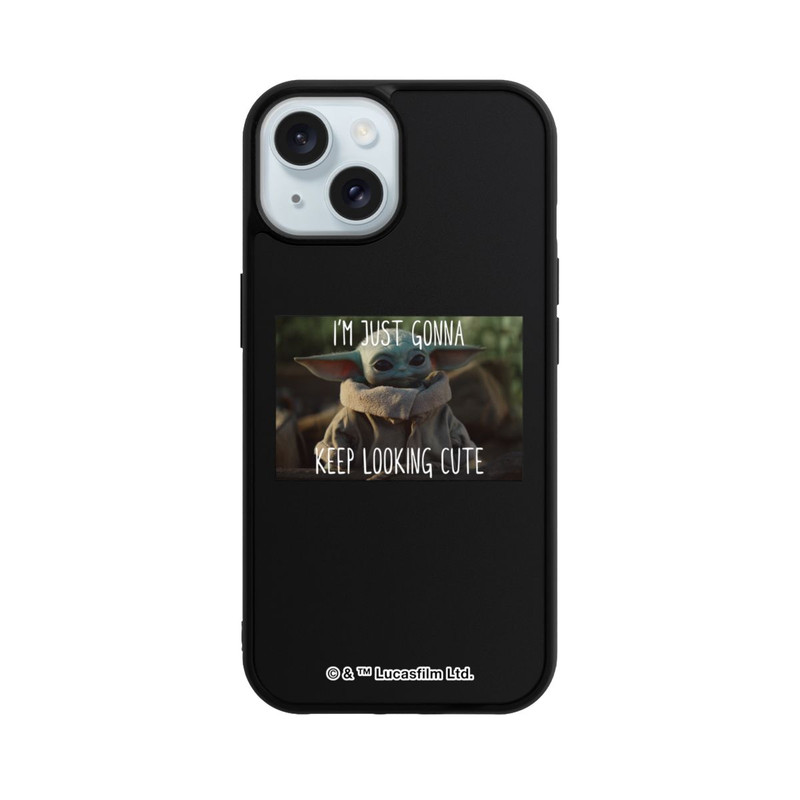 iPhone 15 Base Case Star Wars The Child Cute Transparent