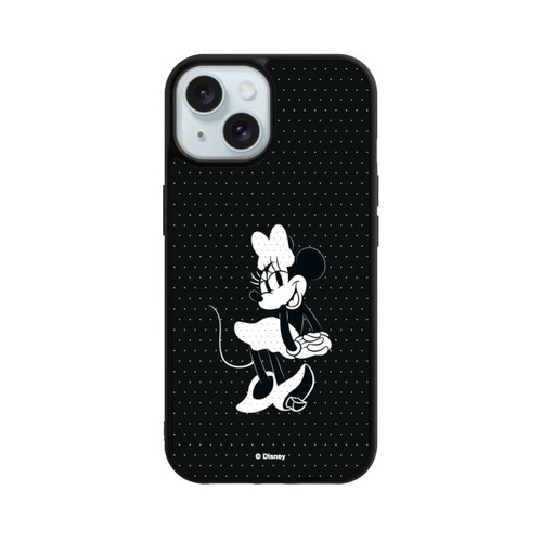 Apple iPhone 15 Base Case Minnie Frech Schwarz