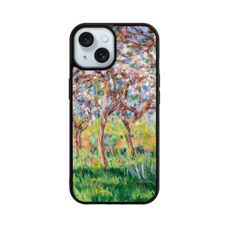 iPhone 15 Base Case Der Printemps in Giverny von Claude Monet