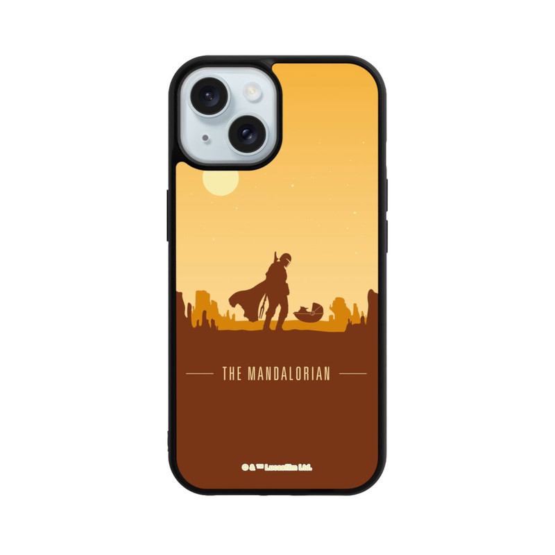 iPhone 15 Base Case  Mandalorian Silhouette