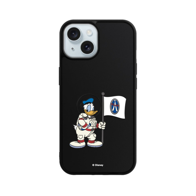 iPhone 15 Base Case Donald Duck Astronaut Transparent