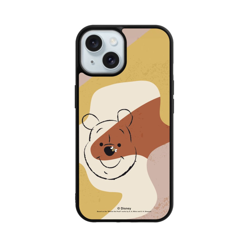 iPhone 15 Base Case Winnie Puuh Abstract