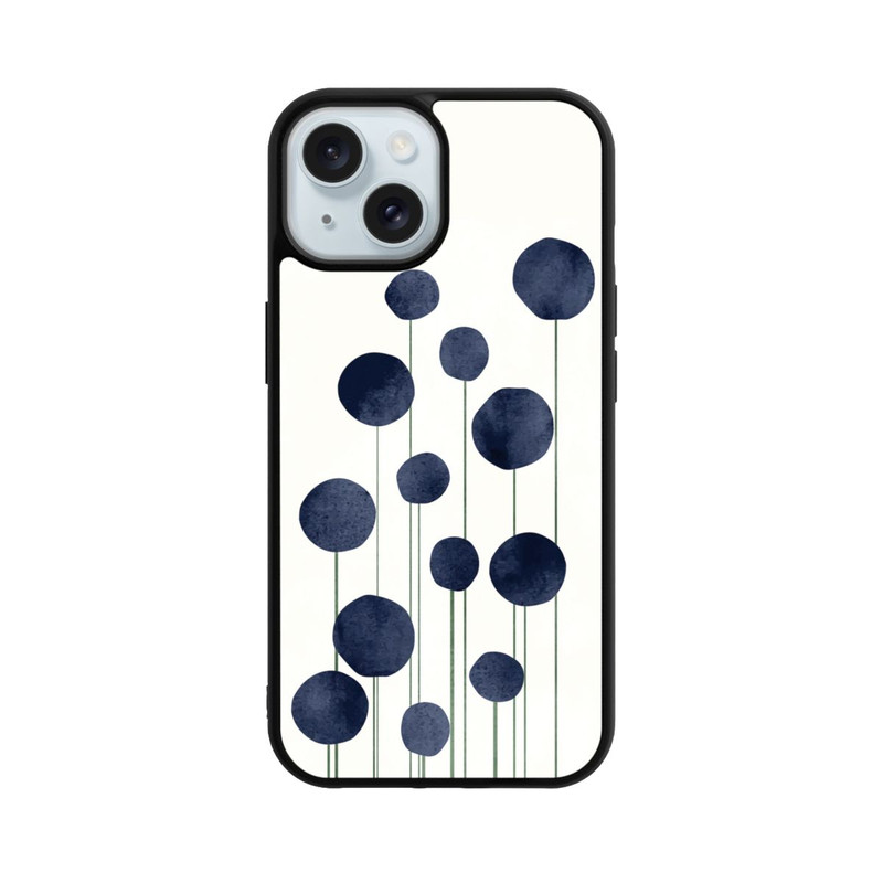 iPhone 15 Base Case Wasserblumen