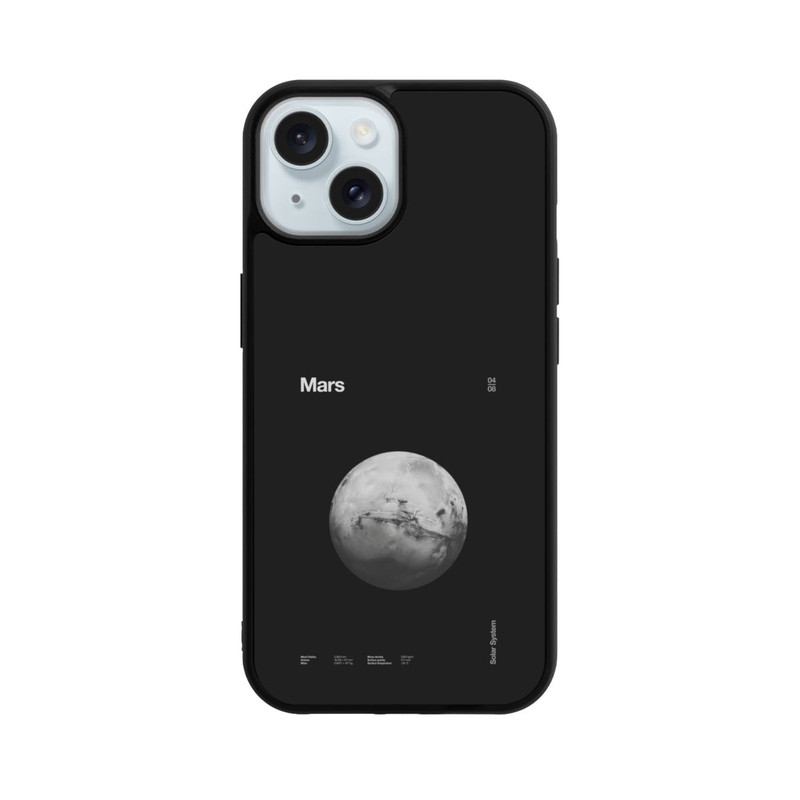 iPhone 15 Base Case Solar System Mars