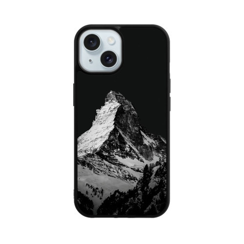 Apple iPhone 15 Base Case Schneebedeckte Berge