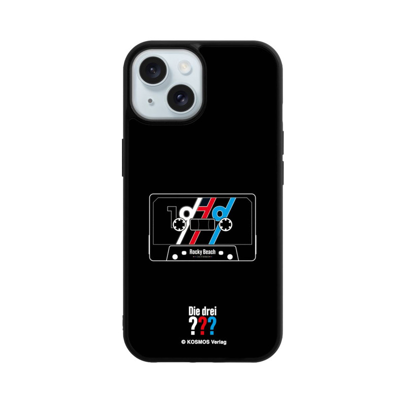 iPhone 15 Base Case Drei Fragezeichen Kassette