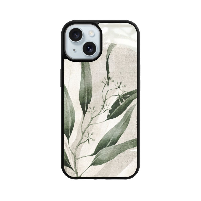 iPhone 15 Base Case Illustrierte Blätter