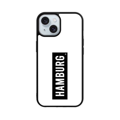 Apple iPhone 15 Base Case HSV Hamburg Schwarz Weiss