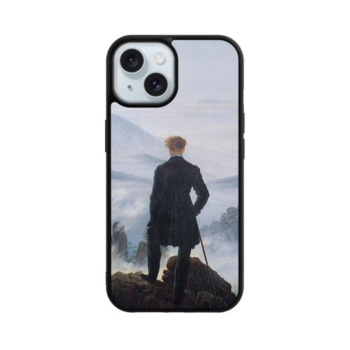 Apple iPhone 15 Base Case Der Wanderer über dem Nebelmeer