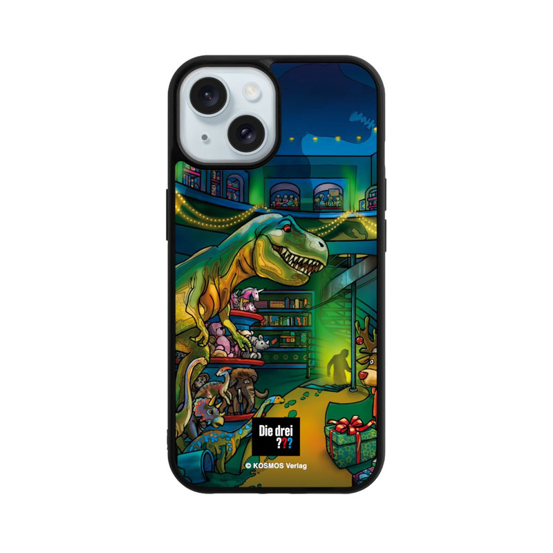 iPhone 15 Base Case Die Drei Fragezeichen Dino