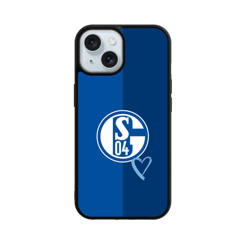 iPhone 15 Base Case Schalke 04 Herzt
