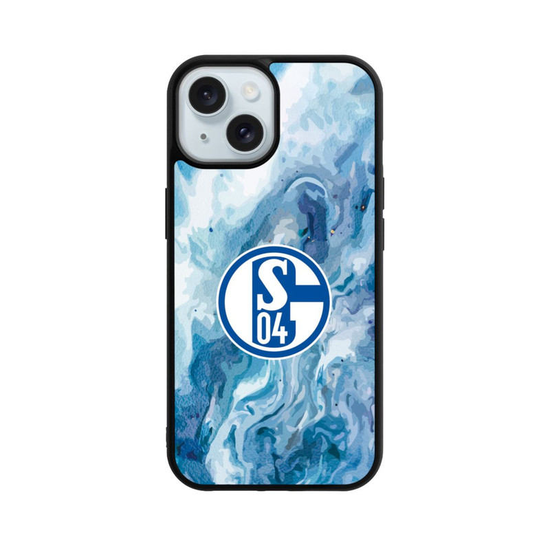 iPhone 15 Base Case Schalke 04 Flüssig Blau