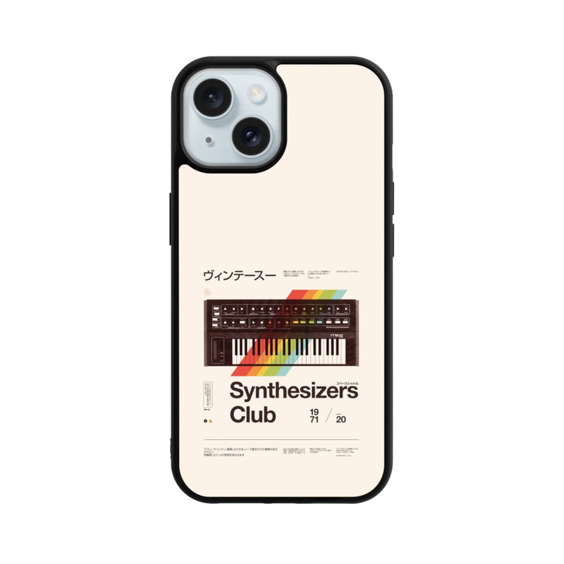 iPhone 15 Base Case Synthe Club Print