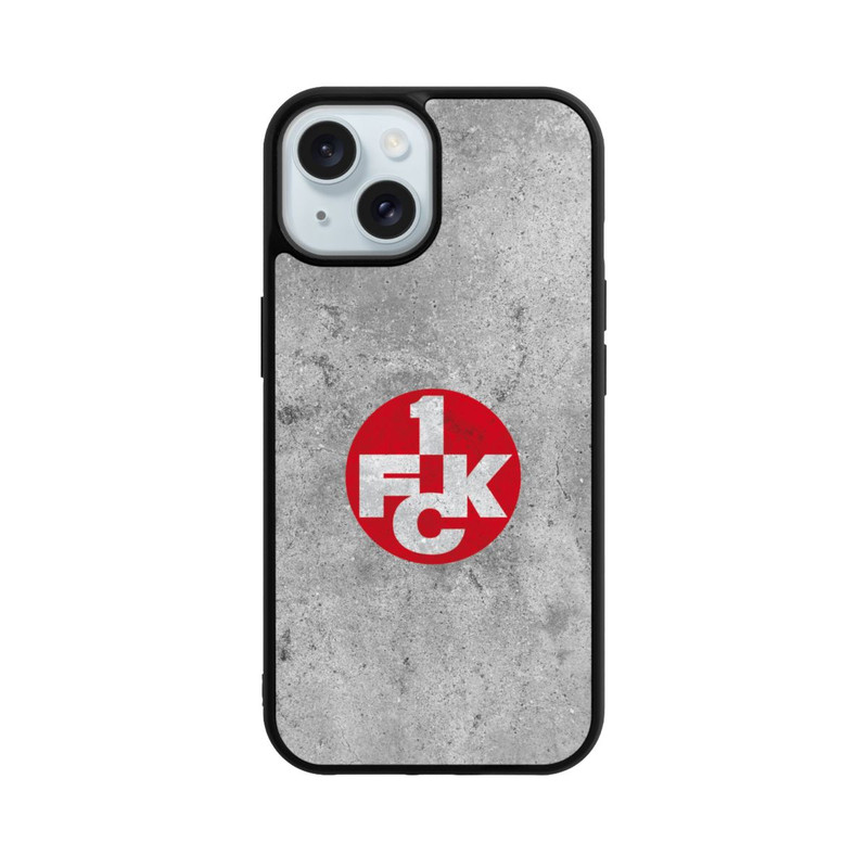 iPhone 15 Base Case 1.FCK Logo Beton