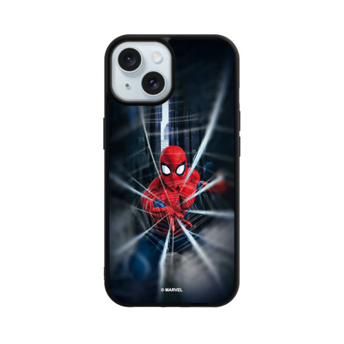 Apple iPhone 15 Base Case Spider-Man Webs In Action