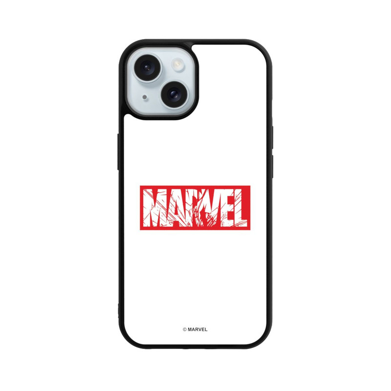 iPhone 15 Base Case Marvel Logo Crushed