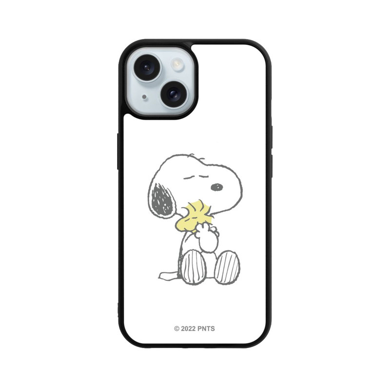 iPhone 15 Base Case Snoopy And Woodstock kuscheln