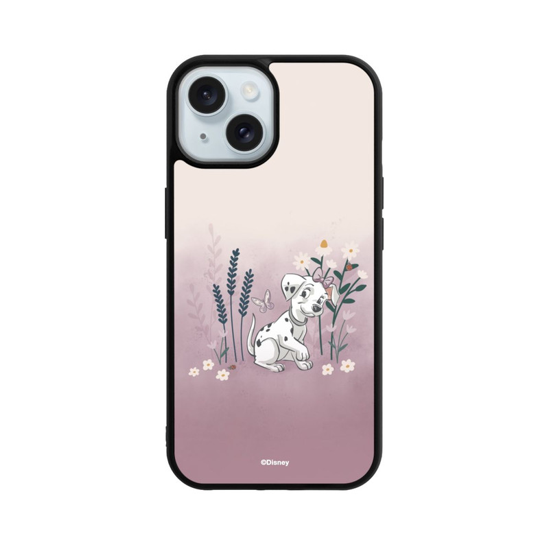 iPhone 15 Base Case 101 Dalamatiner mit Blumen