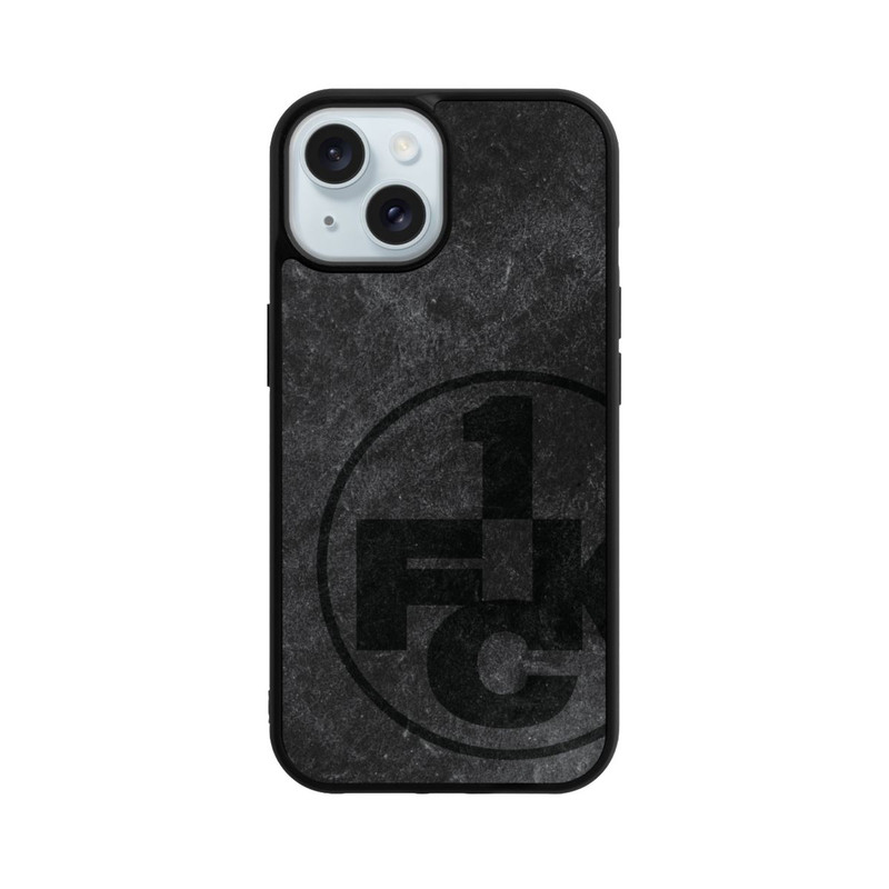 iPhone 15 Base Case 1.FCK Black Grunge
