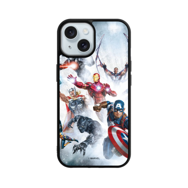 iPhone 15 Base Case Avengers Jumping at You