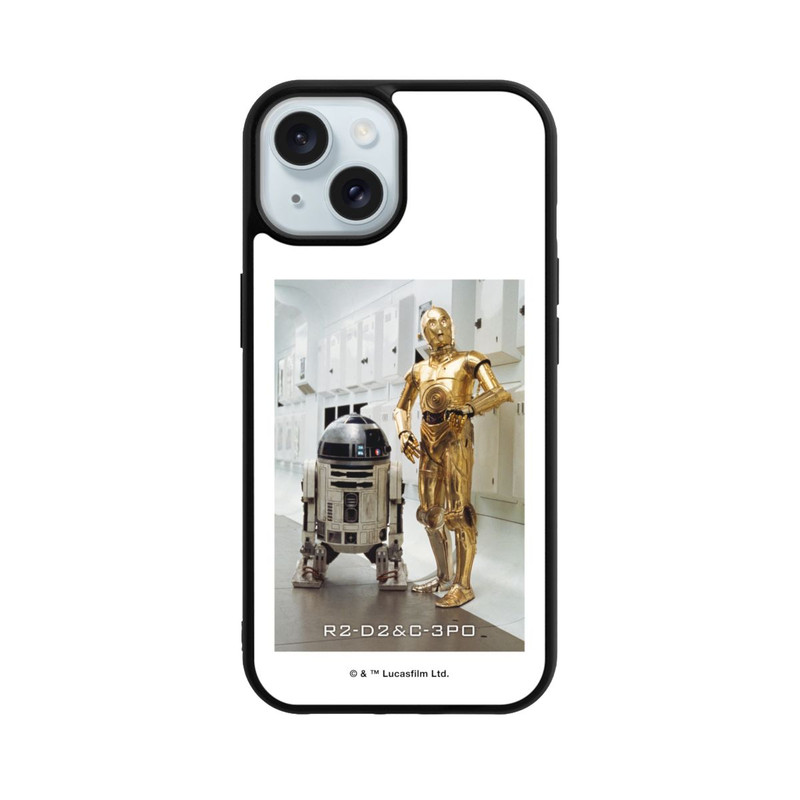 iPhone 15 Base Case R2D2 und C3PO Filmaufnahmen