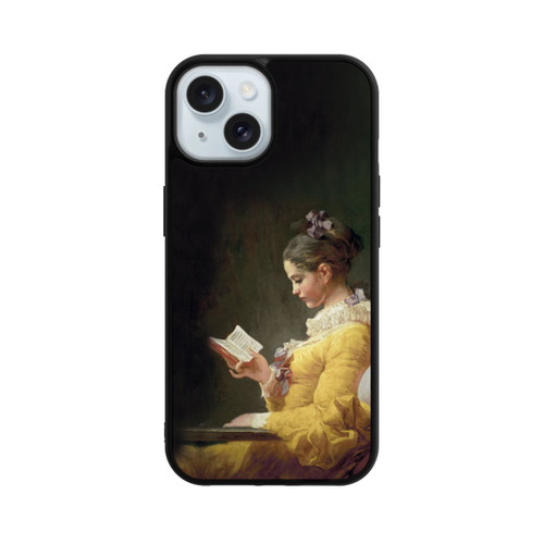Apple iPhone 15 Base Case Lesendes Mädchen von Jean-Honore Fragonard