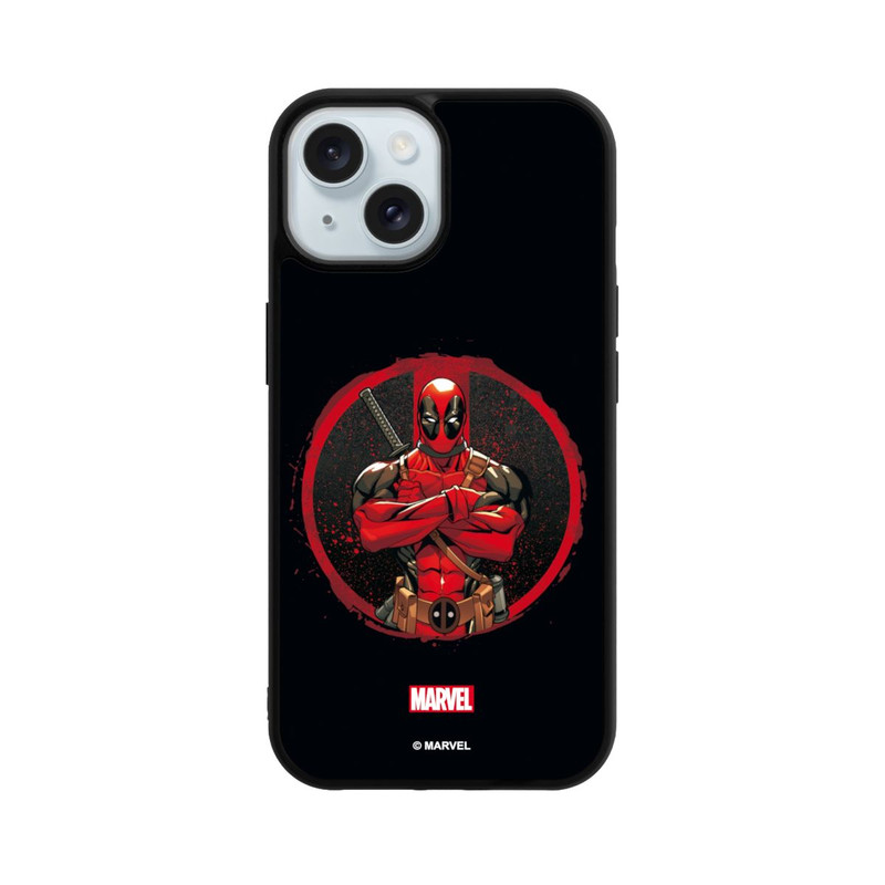 iPhone 15 Base Case Deadpool Badge