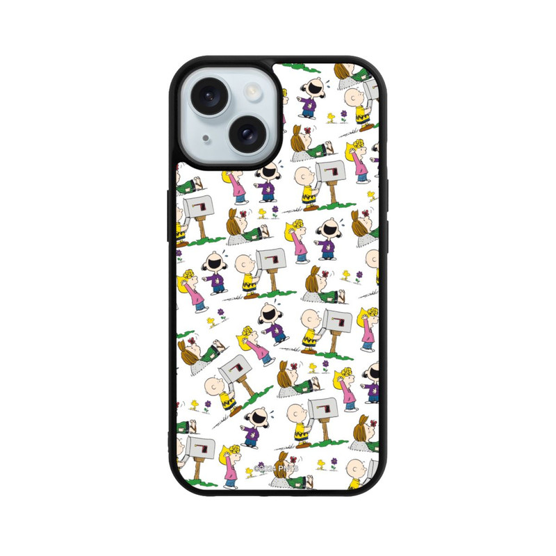 iPhone 15 Base Case Peanuts Muster