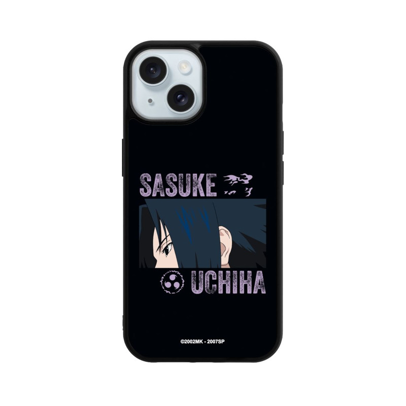 iPhone 15 Base Case Sasuke Uchiha Close-Up