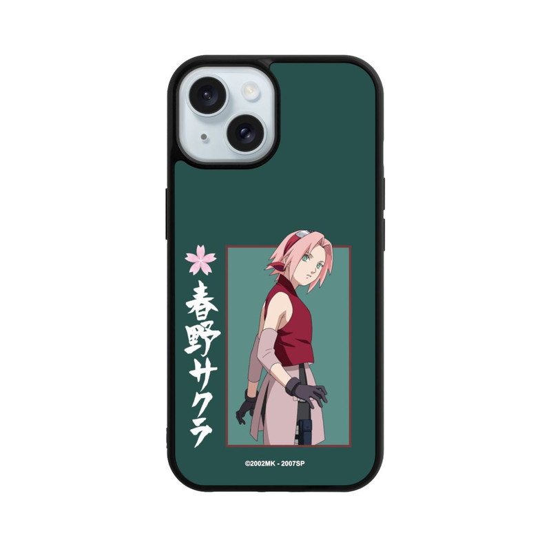 iPhone 15 Base Case Sakura grün
