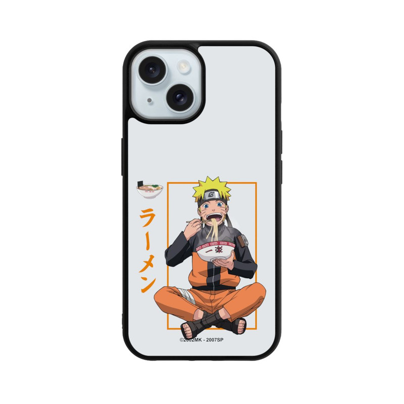 iPhone 15 Base Case Naruto Ramen grau