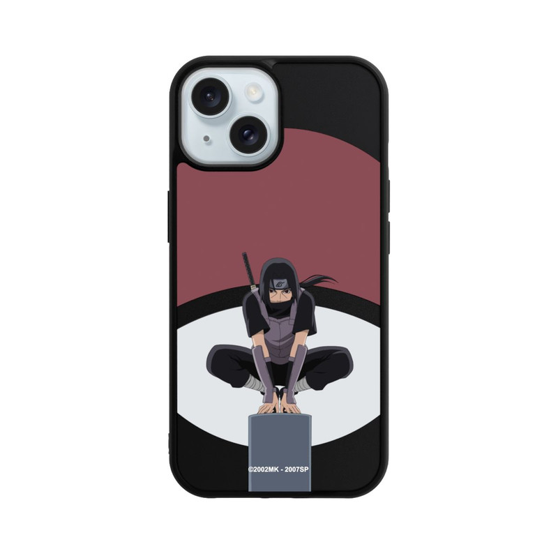iPhone 15 Base Case Itachi Uchiha Symbol transparent