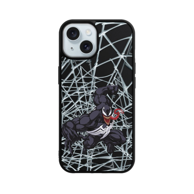 iPhone 15 Base Case Venom Spinnennetz