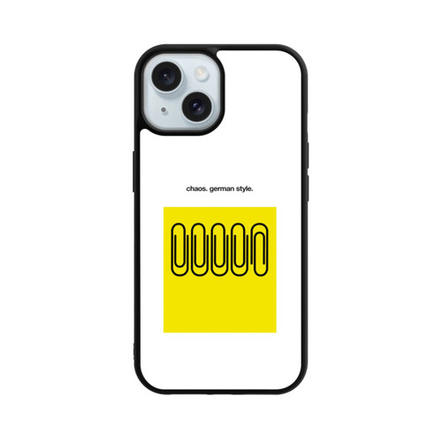 Apple iPhone 15 Base Case Deutsches Chaos