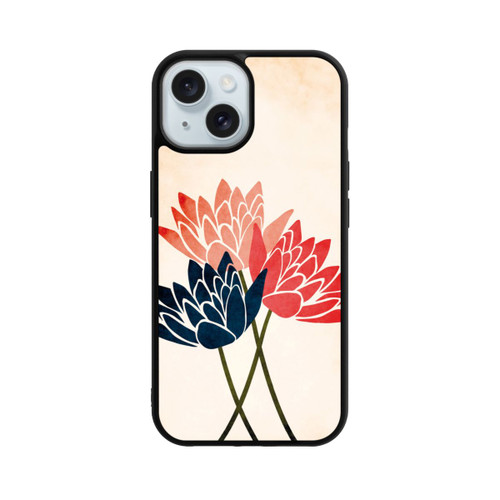 Apple iPhone 15 Base Case Drei Blüten