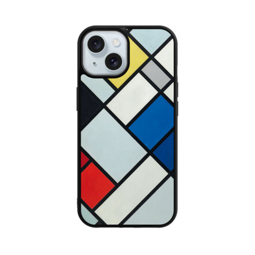 Apple iPhone 15 Base Case Kontrakomposition von Dissonanzen - Theo van Doesburg