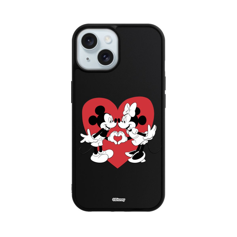 iPhone 15 Base Case Mickey And Minnie Love