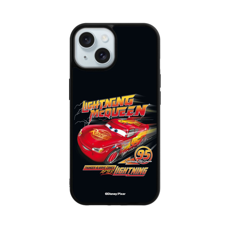 iPhone 15 Base Case Cars Lightning McQueen Thunder Always Comes After Lightning